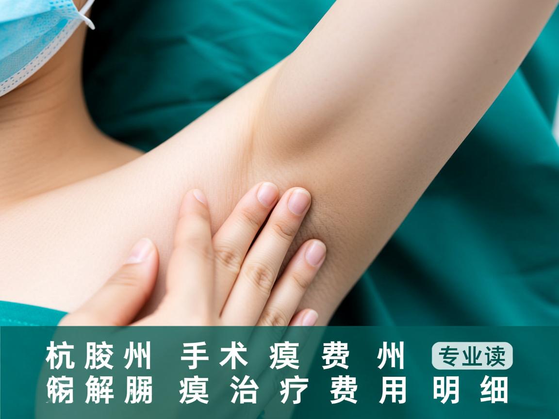 杭州腋臭手术费用解析，专业解读杭州腋臭治疗费用明细