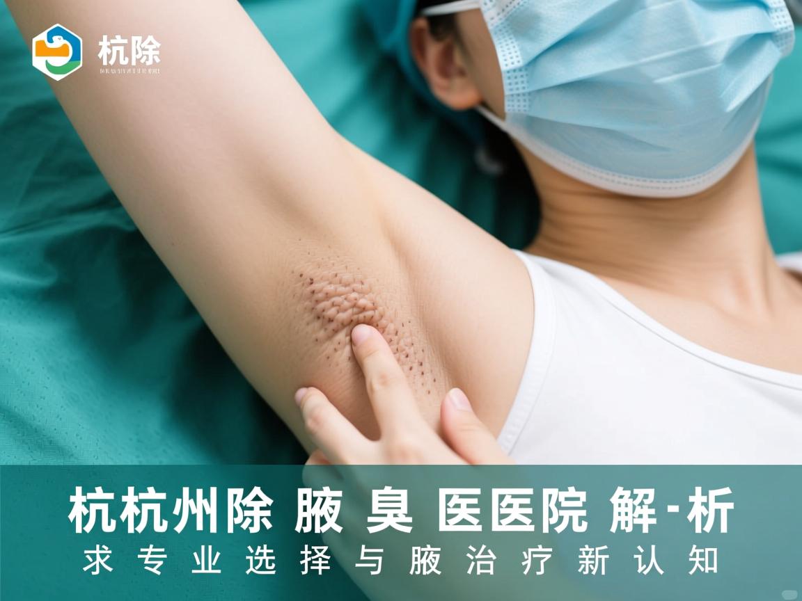 杭州除腋臭医院解析,专业选择与腋臭治疗新认知 杭州除腋臭医院解析,专业选择与腋臭治疗新认知