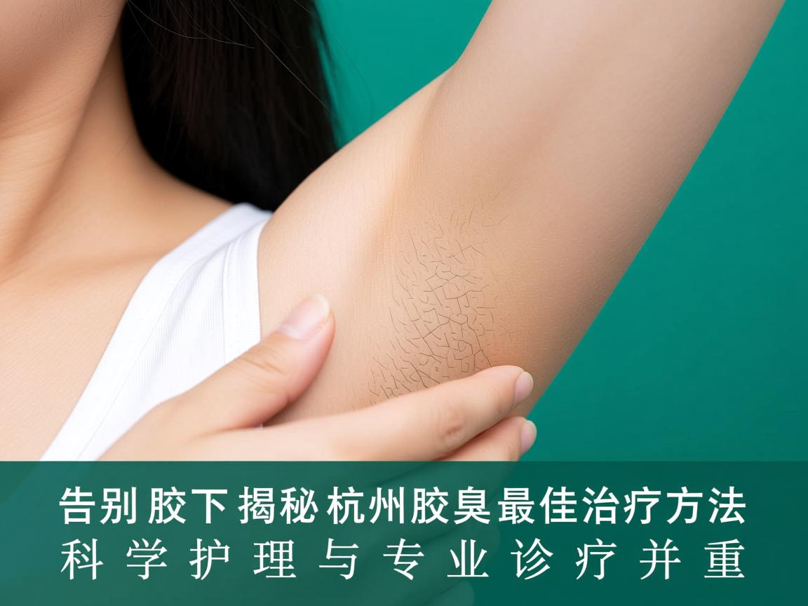 告别腋下尴尬，揭秘杭州腋臭最佳治疗方法，科学护理与专业诊疗并重