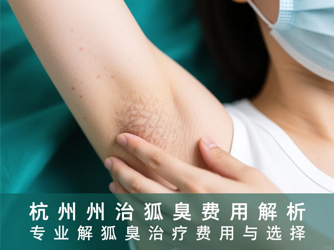杭州治狐臭费用解析，专业解读狐臭治疗费用与选择