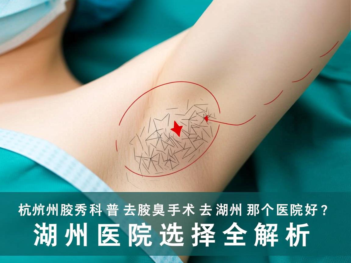 杭州腋秀科普，去腋臭手术去湖州那个医院好？湖州医院选择全解析