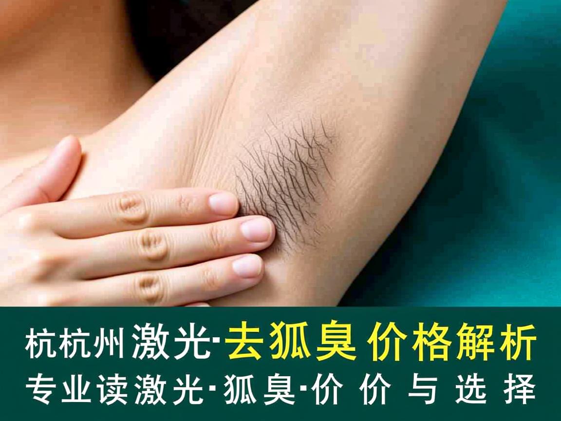 杭州激光去狐臭价格解析，专业解读激光去狐臭价格与选择