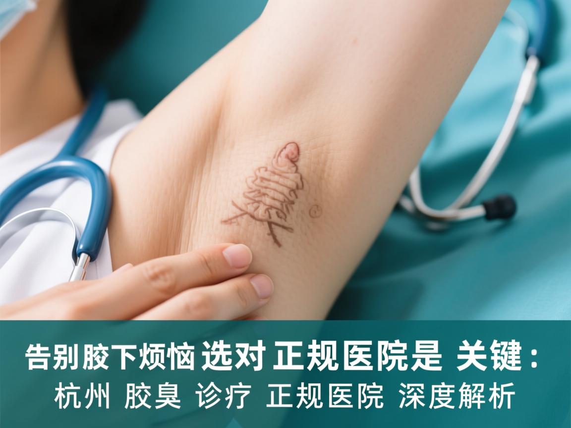 告别腋下烦恼,选对正规医院是关键,杭州腋臭诊疗正规医院深度解析 告别腋下烦恼,选对正规医院是关键,杭州腋臭诊疗正规医院深度解析