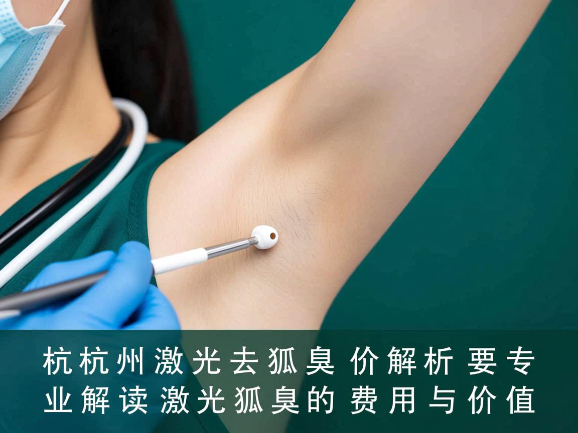 杭州激光去狐臭价格解析，专业解读激光去狐臭的费用与价值