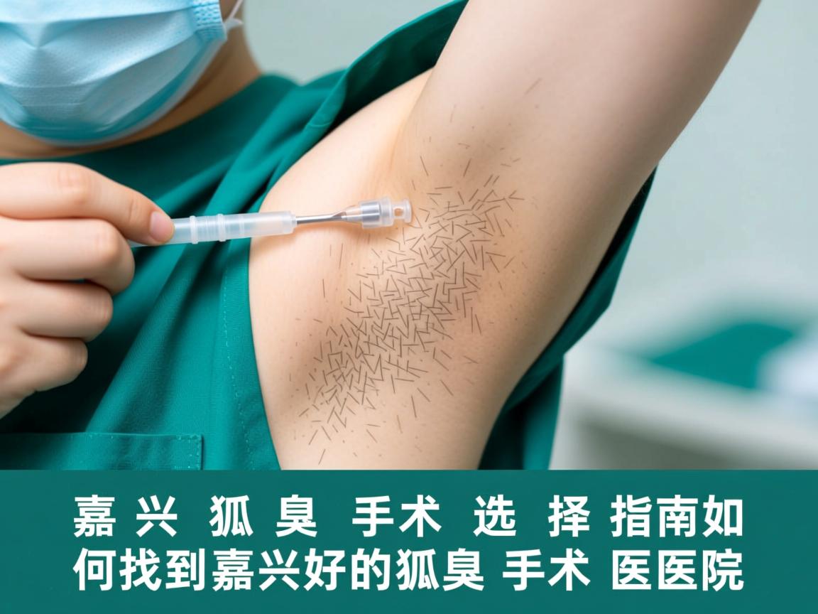 嘉兴狐臭手术选择指南，如何找到嘉兴最好的狐臭手术医院
