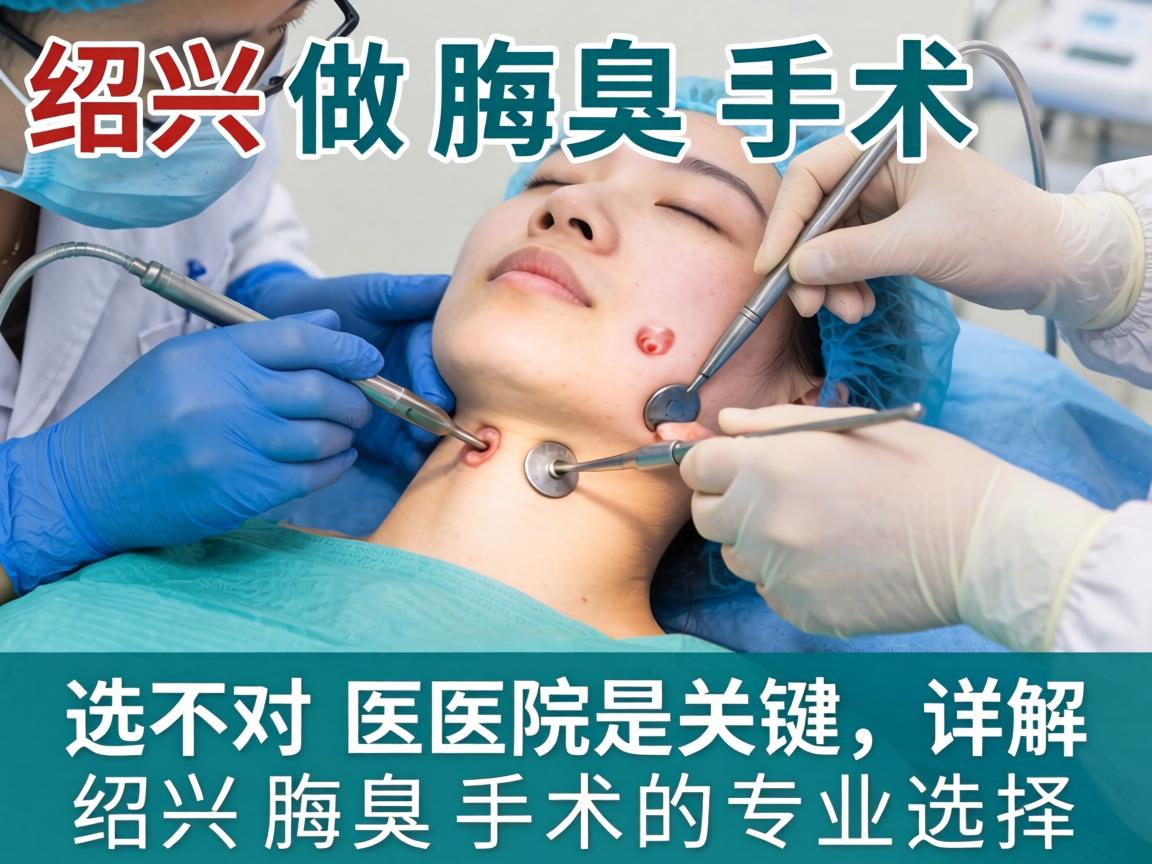 绍兴做腋臭手术，选对医院是关键，详解绍兴腋臭手术的专业选择