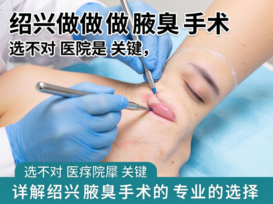 绍兴做腋臭手术，选对医院是关键，详解绍兴腋臭手术的专业选择