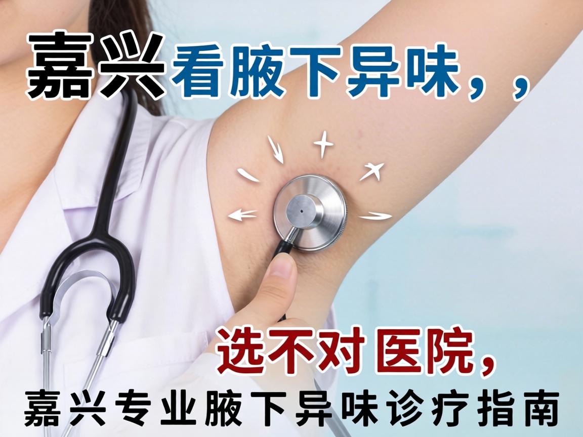 嘉兴看腋下异味，选对医院，嘉兴专业腋下异味诊疗指南