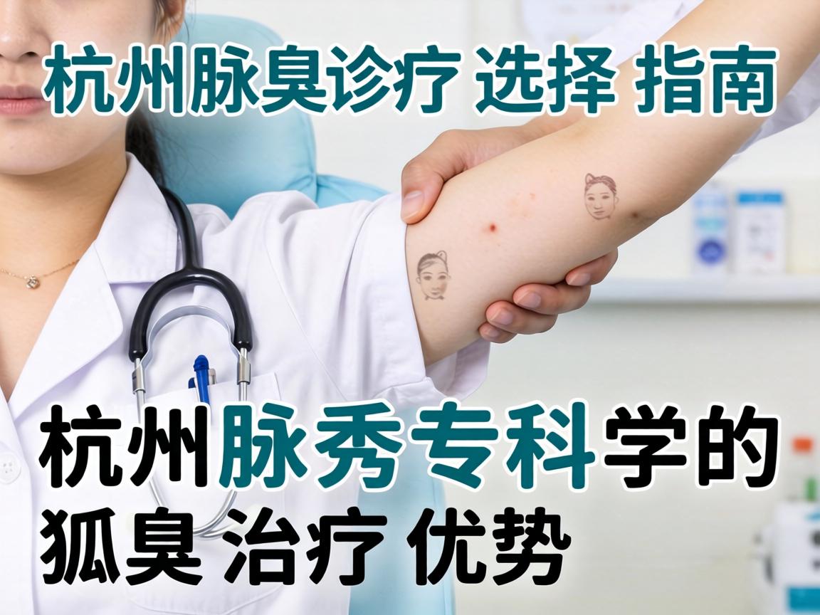 杭州腋臭诊疗选择指南，详解杭州腋秀专科的狐臭治疗优势