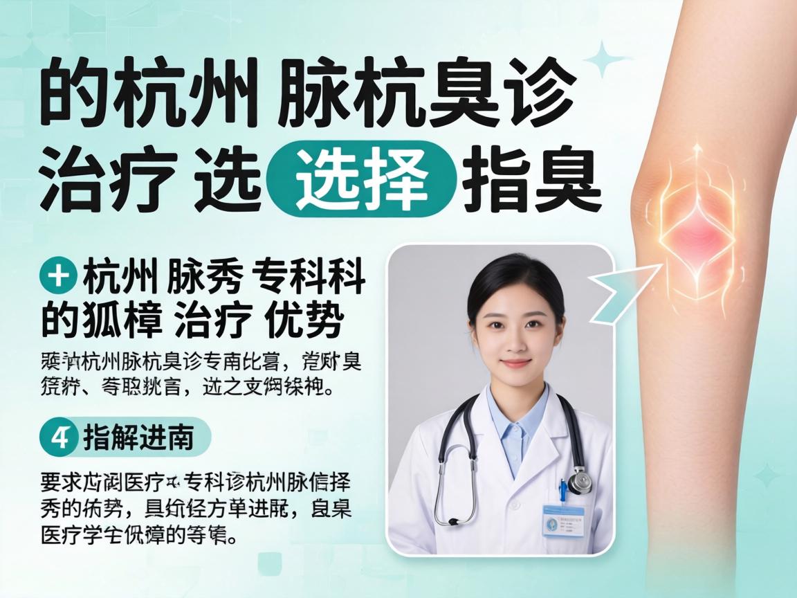 杭州腋臭诊疗选择指南，详解杭州腋秀专科的狐臭治疗优势