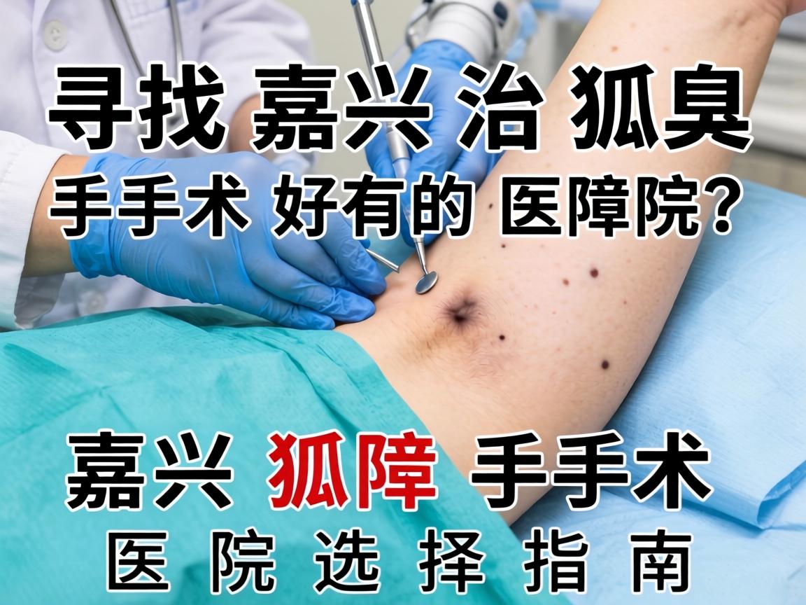 寻找嘉兴治狐臭手术好的医院？嘉兴狐臭手术医院选择指南