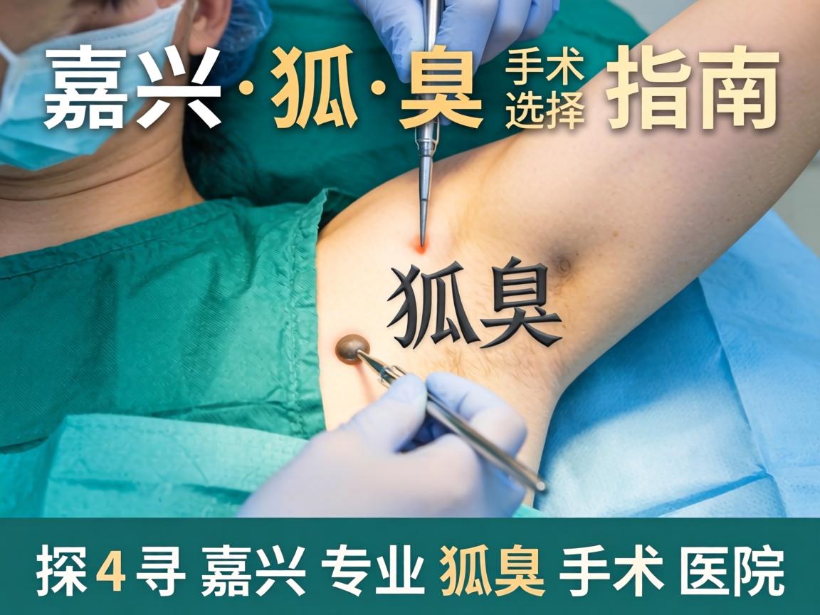 嘉兴狐臭手术选择指南，探寻嘉兴专业狐臭手术医院