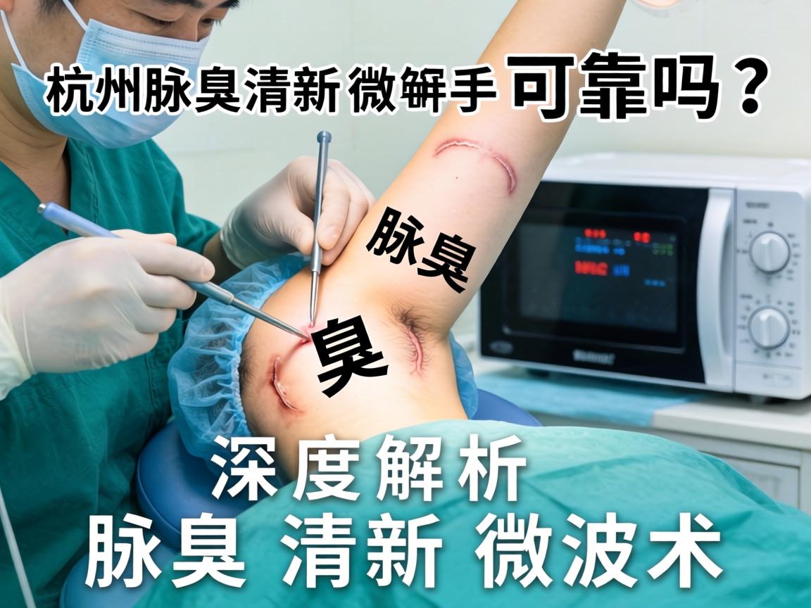 杭州腋臭清新微波手术可靠吗？深度解析腋臭清新微波术