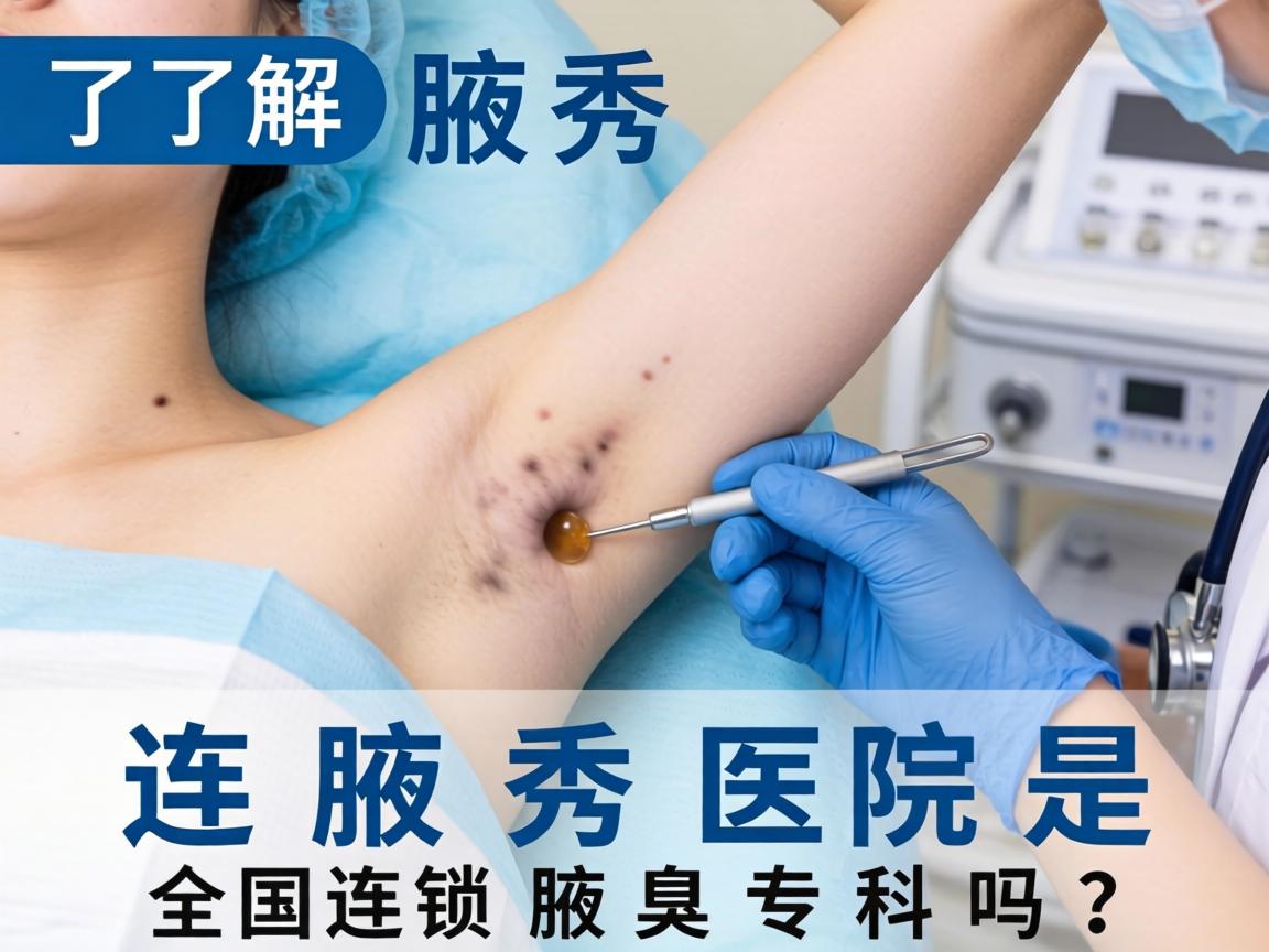 了解腋秀医院，腋秀医院是全国连锁腋臭专科吗？