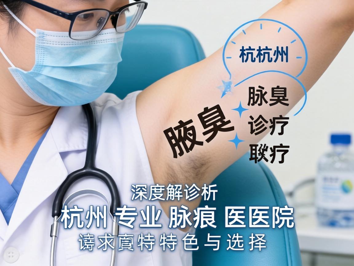 聚焦杭州腋臭诊疗，深度解析杭州专业腋臭医院的特色与选择