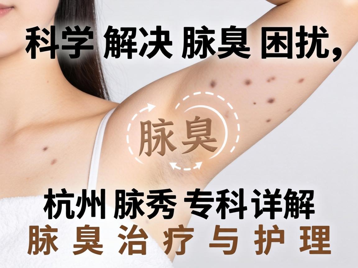 科学解决腋臭困扰，杭州腋秀专科详解腋臭治疗与护理