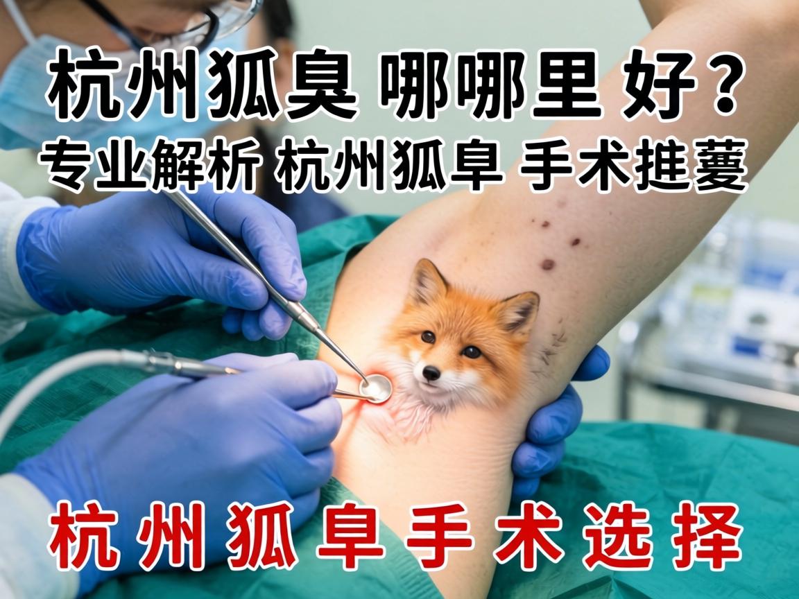 杭州狐臭手术哪里好？专业解析杭州狐臭手术选择