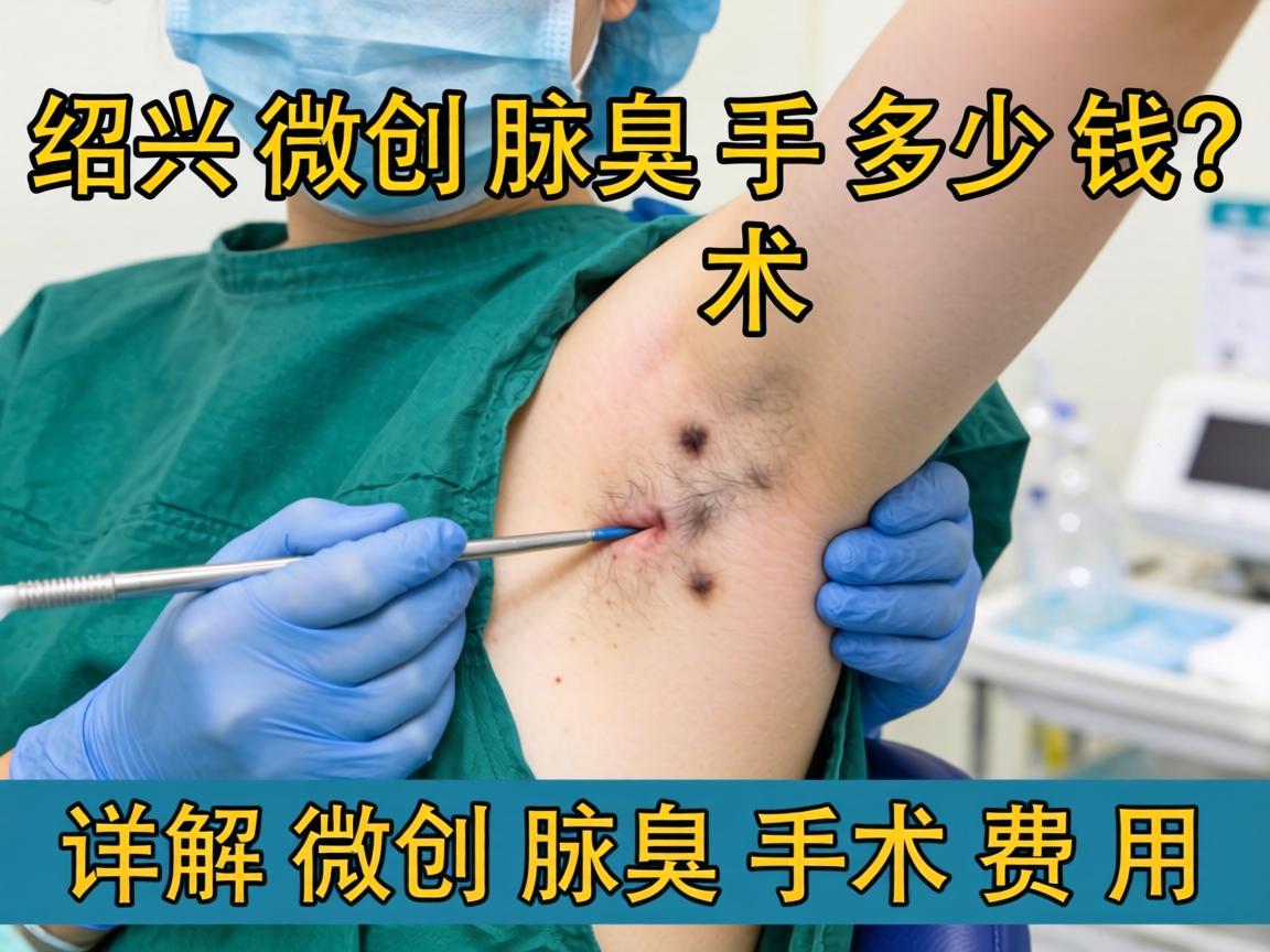绍兴微创腋臭手术多少钱？详解微创腋臭手术费用