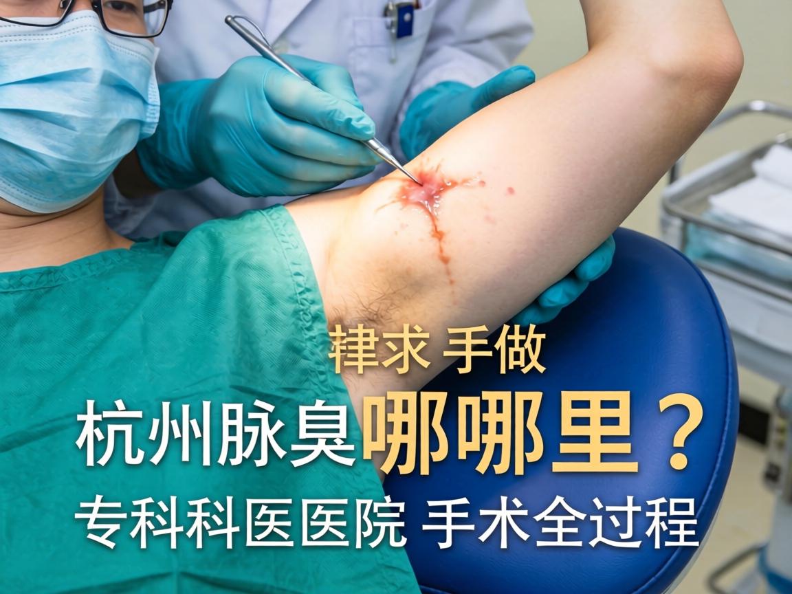 杭州腋臭手术哪里做？详解杭州腋臭专科医院手术全过程
