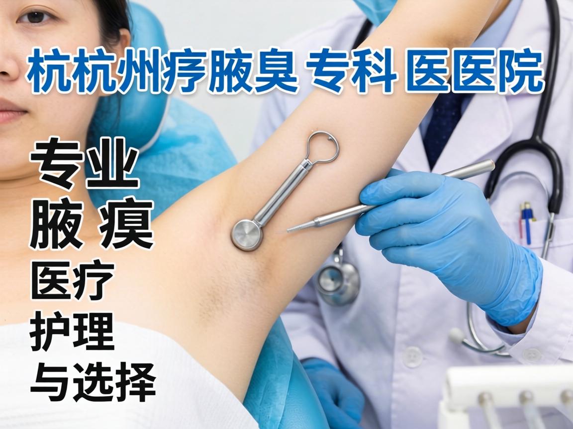 杭州腋臭专科医院解析,专业腋臭医疗的护理与选择 杭州腋臭专科医院解析,专业腋臭医疗的护理与选择