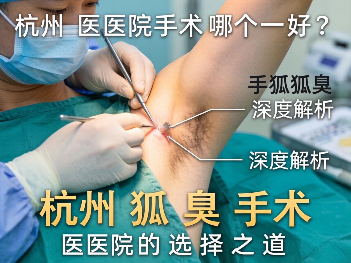 杭州狐臭手术医院哪个好？深度解析杭州狐臭手术医院的选择之道