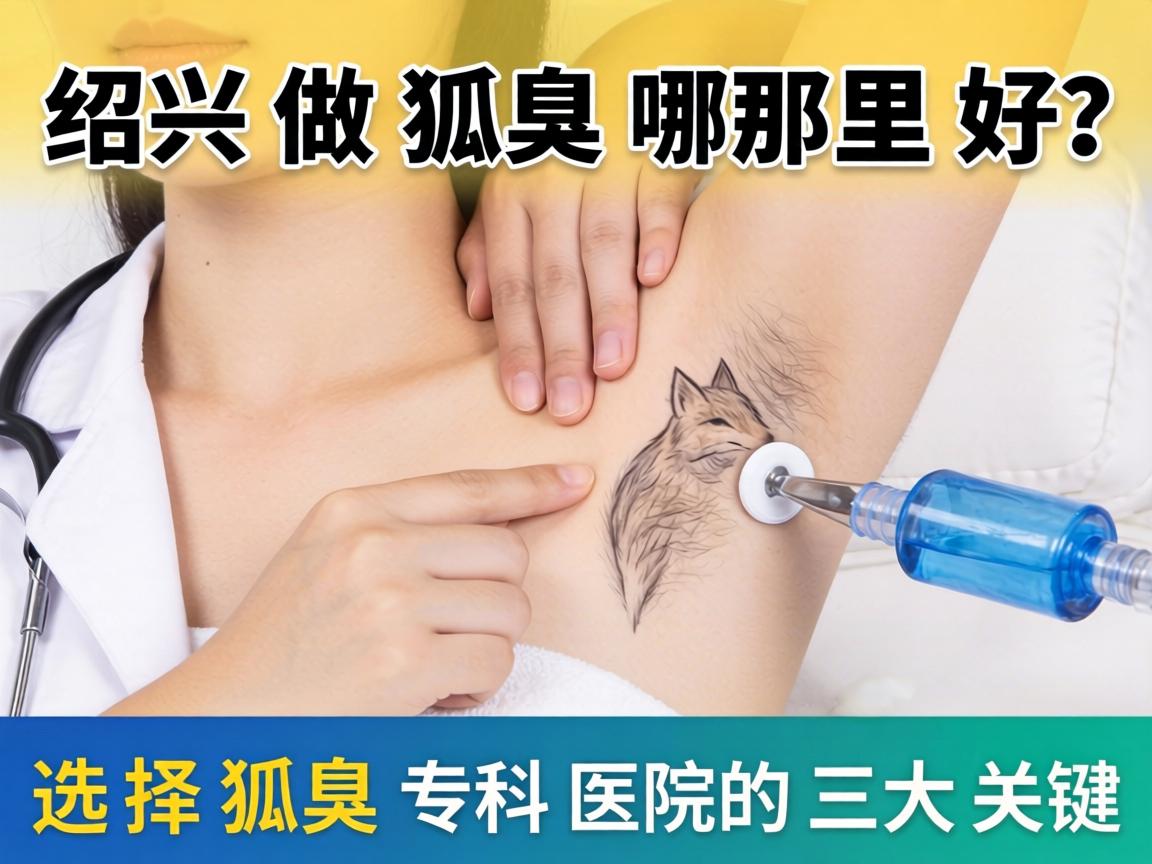 在绍兴做狐臭哪里好?选择狐臭专科医院的三大关键 在绍兴做狐臭哪里好?选择狐臭专科医院的三大关键