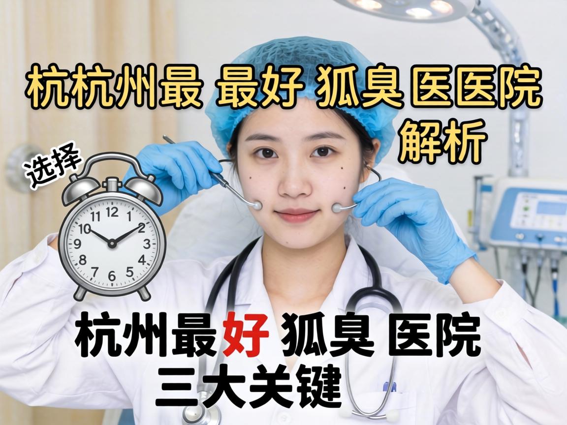 杭州最好狐臭医院解析,选择杭州最好狐臭医院的三大关键 杭州最好狐臭医院解析,选择杭州最好狐臭医院的三大关键