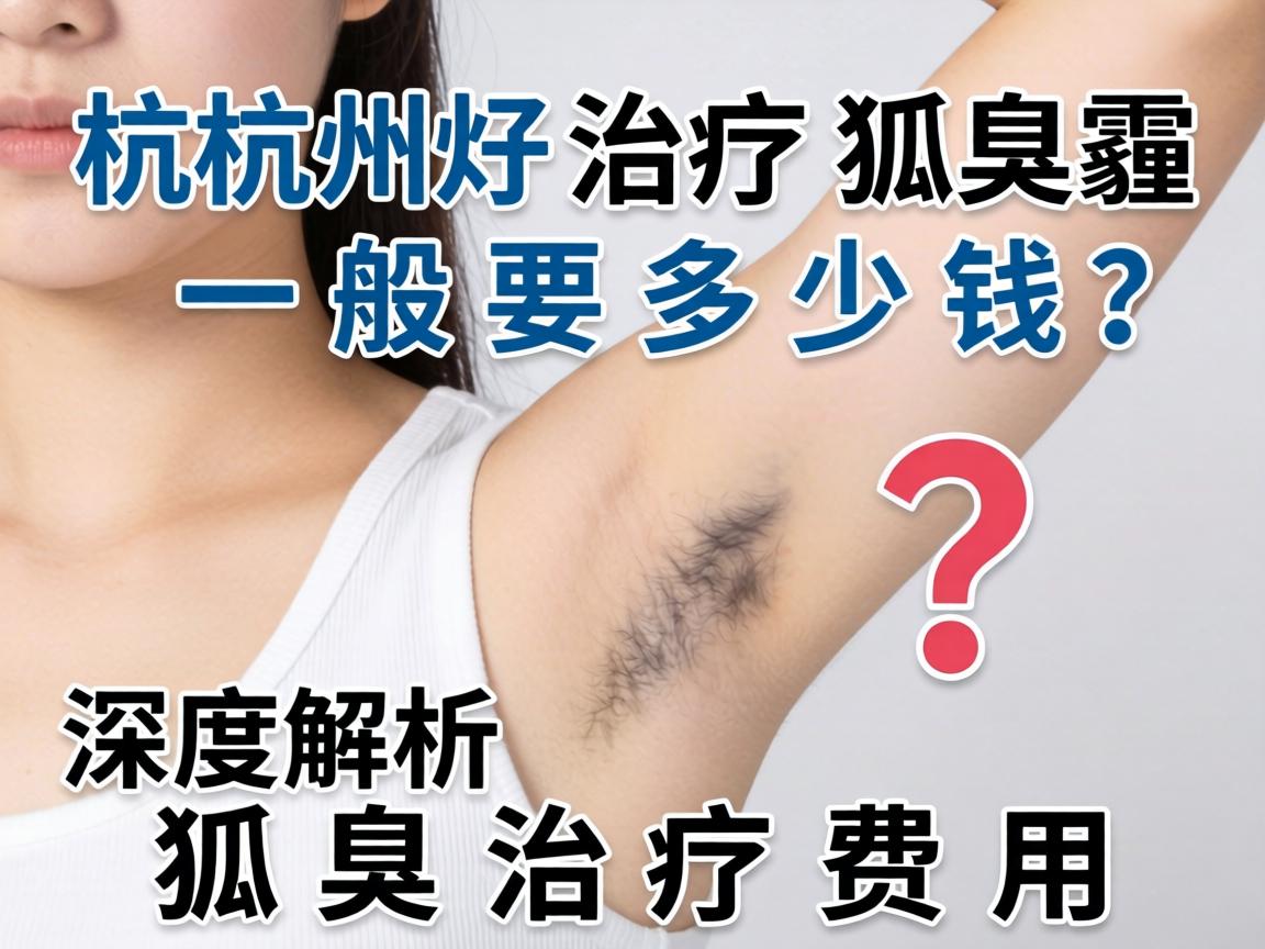 杭州治疗狐臭一般要多少钱?深度解析狐臭治疗费用 杭州治疗狐臭一般要多少钱?深度解析狐臭治疗费用