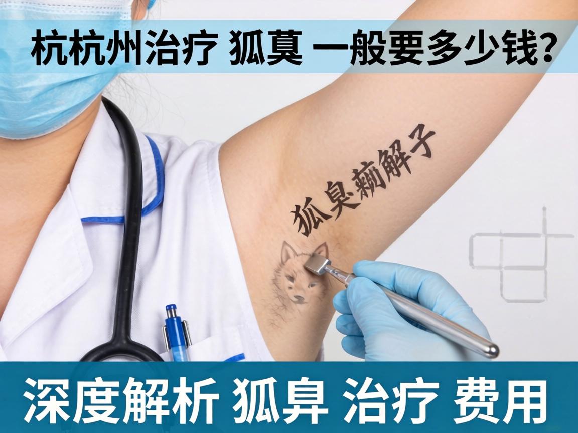 杭州治疗狐臭一般要多少钱?深度解析狐臭治疗费用 杭州治疗狐臭一般要多少钱?深度解析狐臭治疗费用