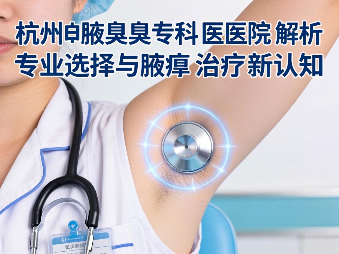 杭州腋臭专科医院解析,专业选择与腋臭治疗新认知 杭州腋臭专科医院解析,专业选择与腋臭治疗新认知