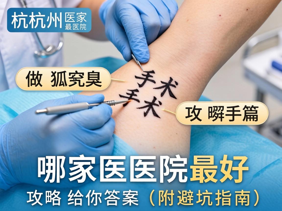 杭州做狐臭手术，哪家医院最好？这篇攻略给你答案（附避坑指南）