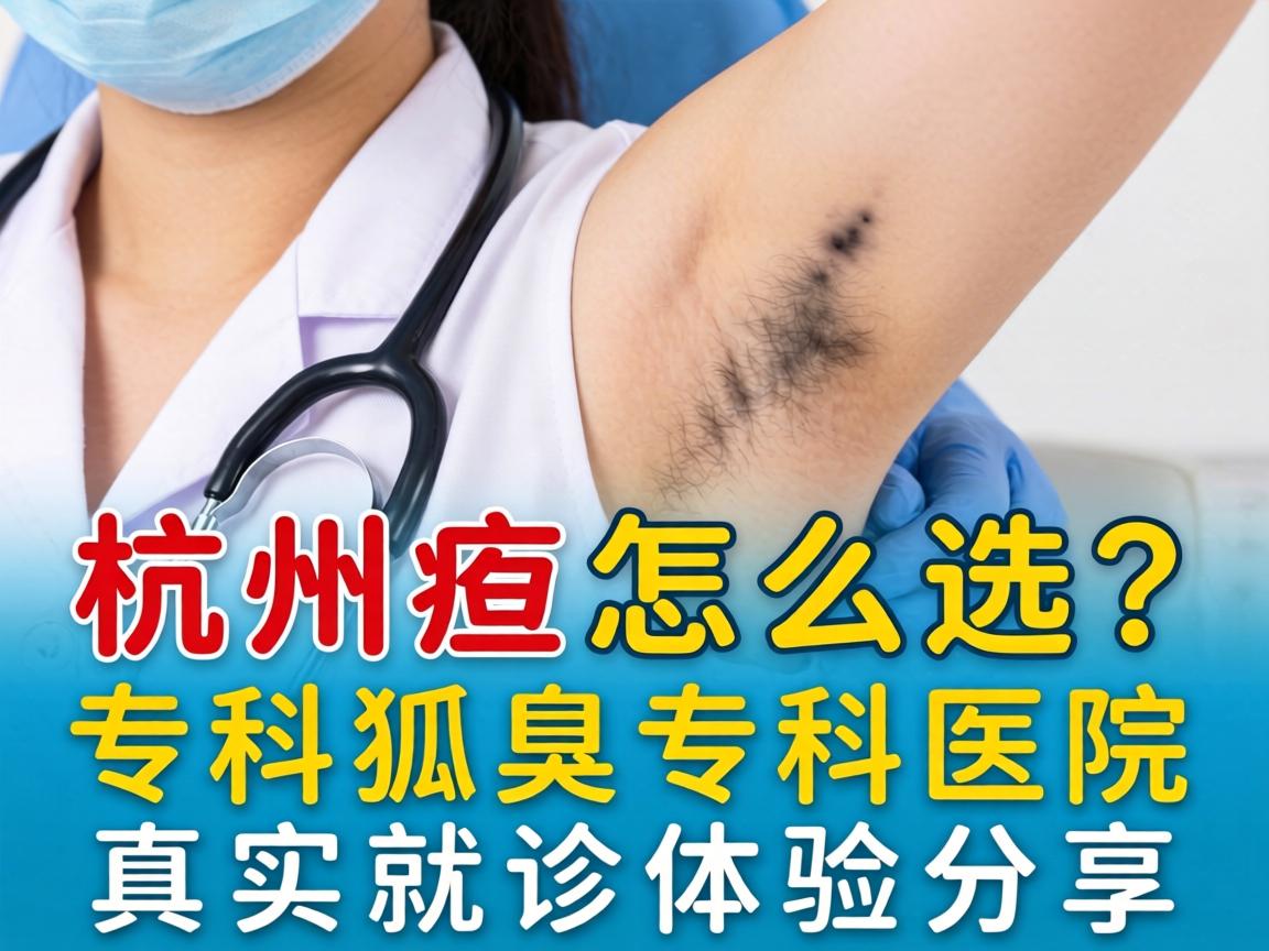 杭州狐臭专科医院怎么选？杭州狐臭专科医院真实就诊体验分享