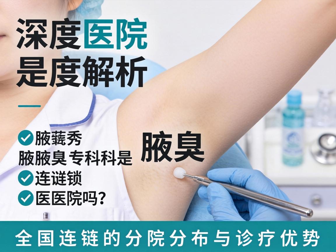 深度解析，腋秀腋臭专科是连锁医院吗？全国连锁的分院分布与诊疗优势