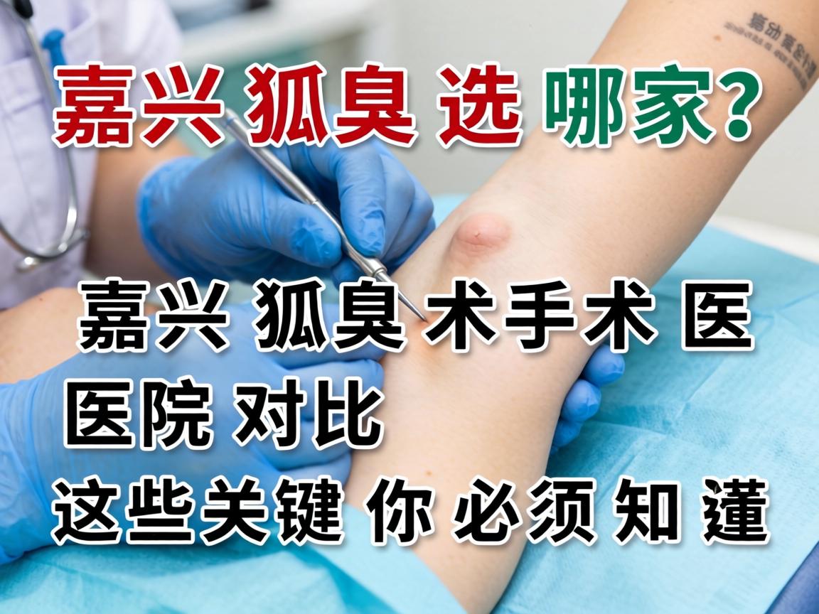 嘉兴狐臭手术选哪家？嘉兴狐臭手术医院对比，这些关键点你必须知道