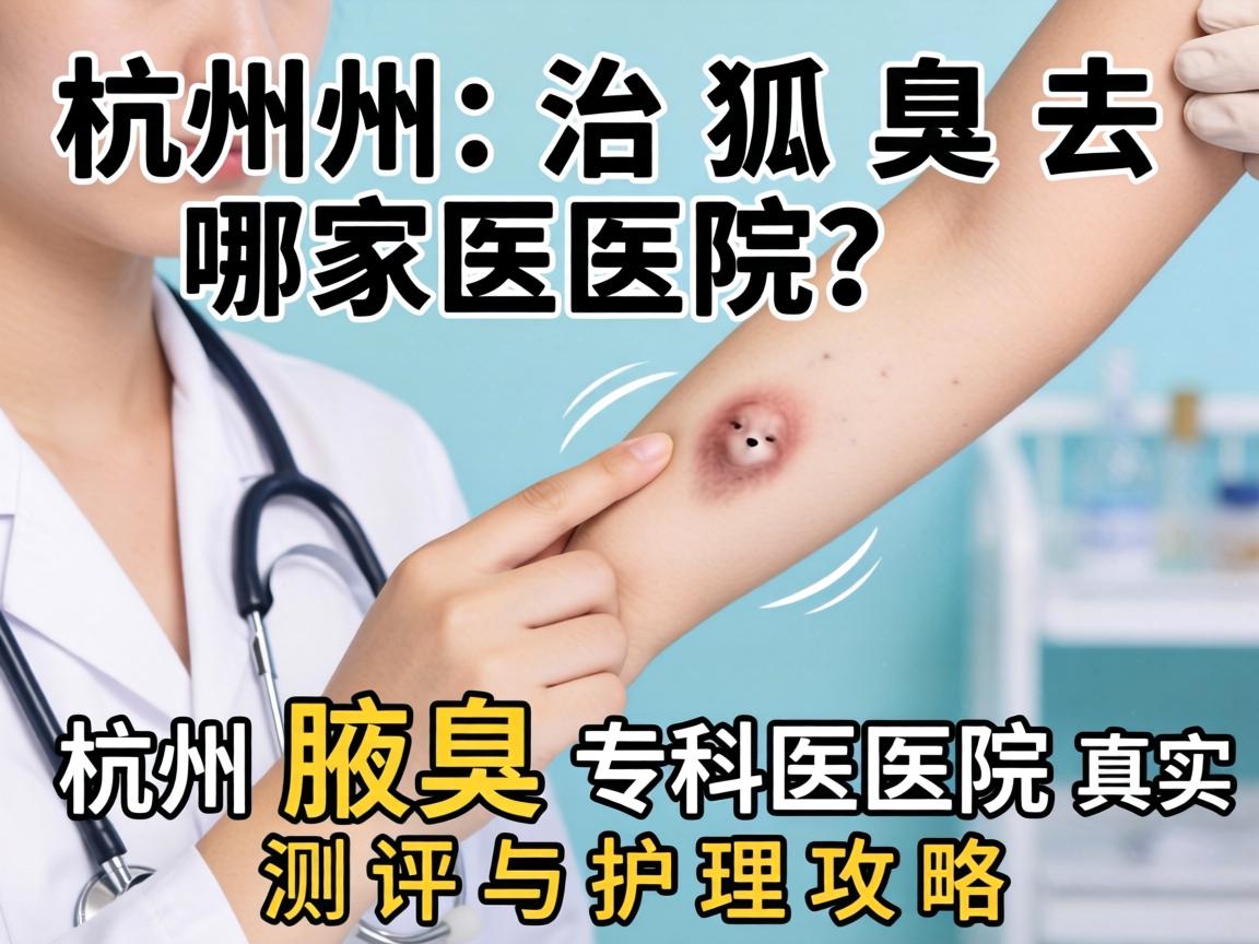 杭州治狐臭去哪家医院？杭州腋臭专科医院真实测评与护理攻略