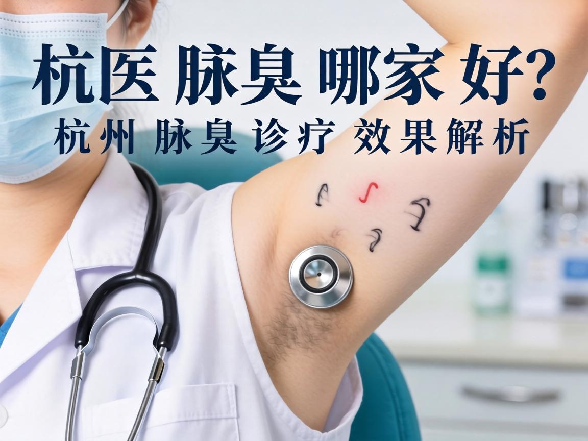 杭州腋臭医院哪家好？杭州腋臭诊疗效果解析