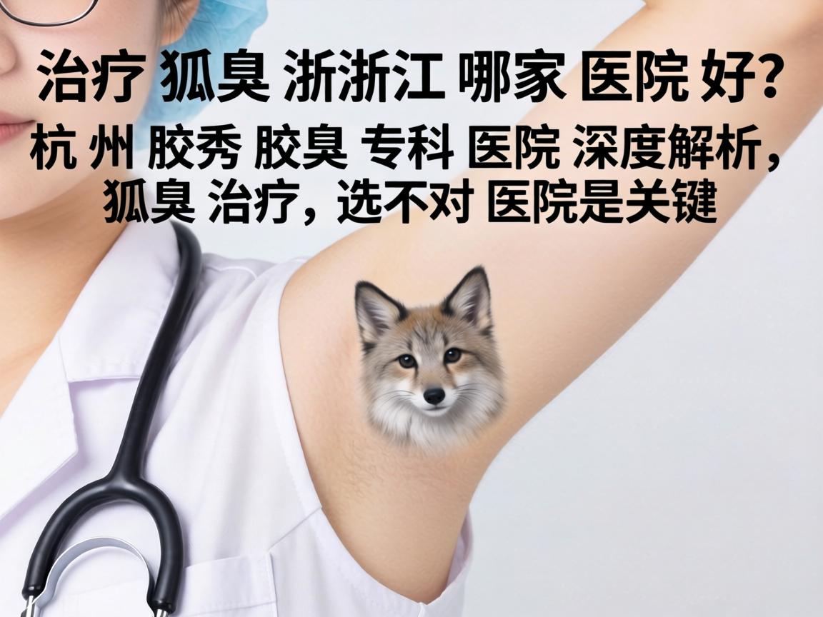 治疗狐臭浙江哪家医院好？杭州腋秀腋臭专科医院深度解析，狐臭治疗，选对医院是关键