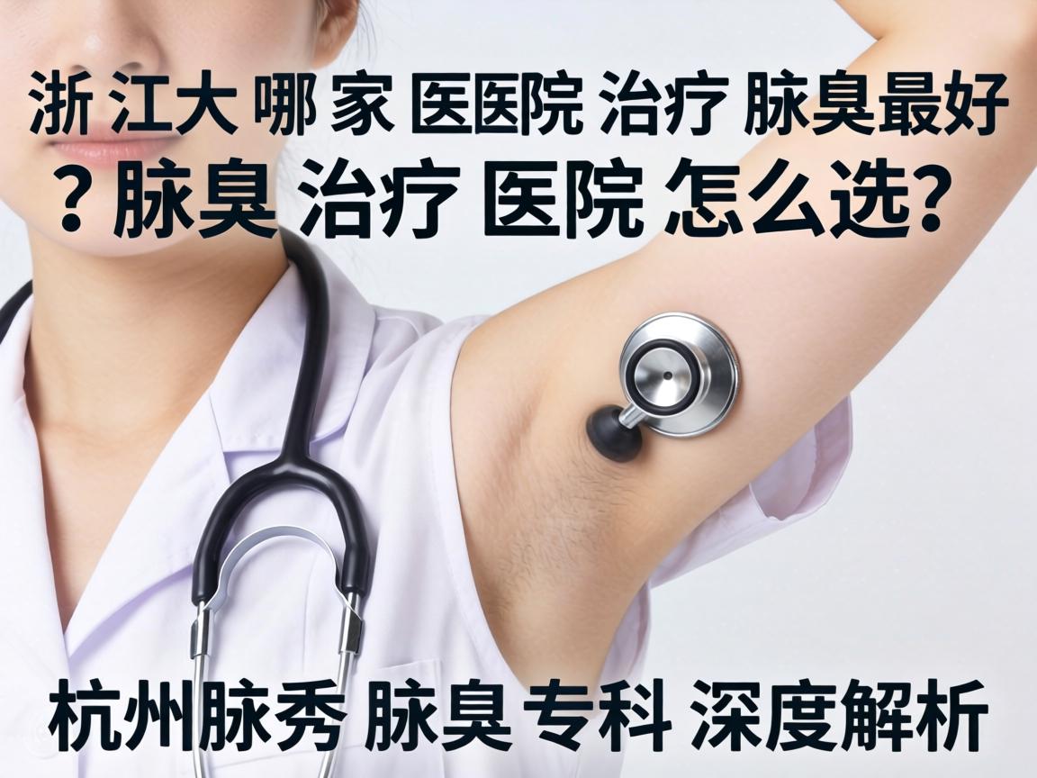 浙江哪家医院治疗腋臭最好？腋臭治疗医院怎么选？杭州腋秀腋臭专科深度解析