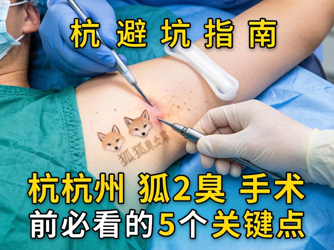 杭州狐臭手术避坑指南，杭州狐臭手术前必看的5个关键点