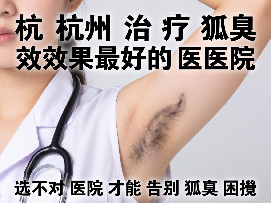 杭州治疗狐臭效果最好的医院,选对医院才能告别狐臭困扰 杭州治疗狐臭效果最好的医院,选对医院才能告别狐臭困扰