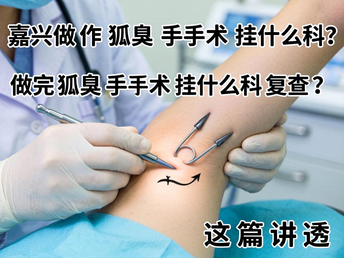 嘉兴做狐臭手术挂什么科?做完狐臭手术挂什么科复查?这篇讲透 嘉兴做狐臭手术挂什么科?做完狐臭手术挂什么科复查?这篇讲透