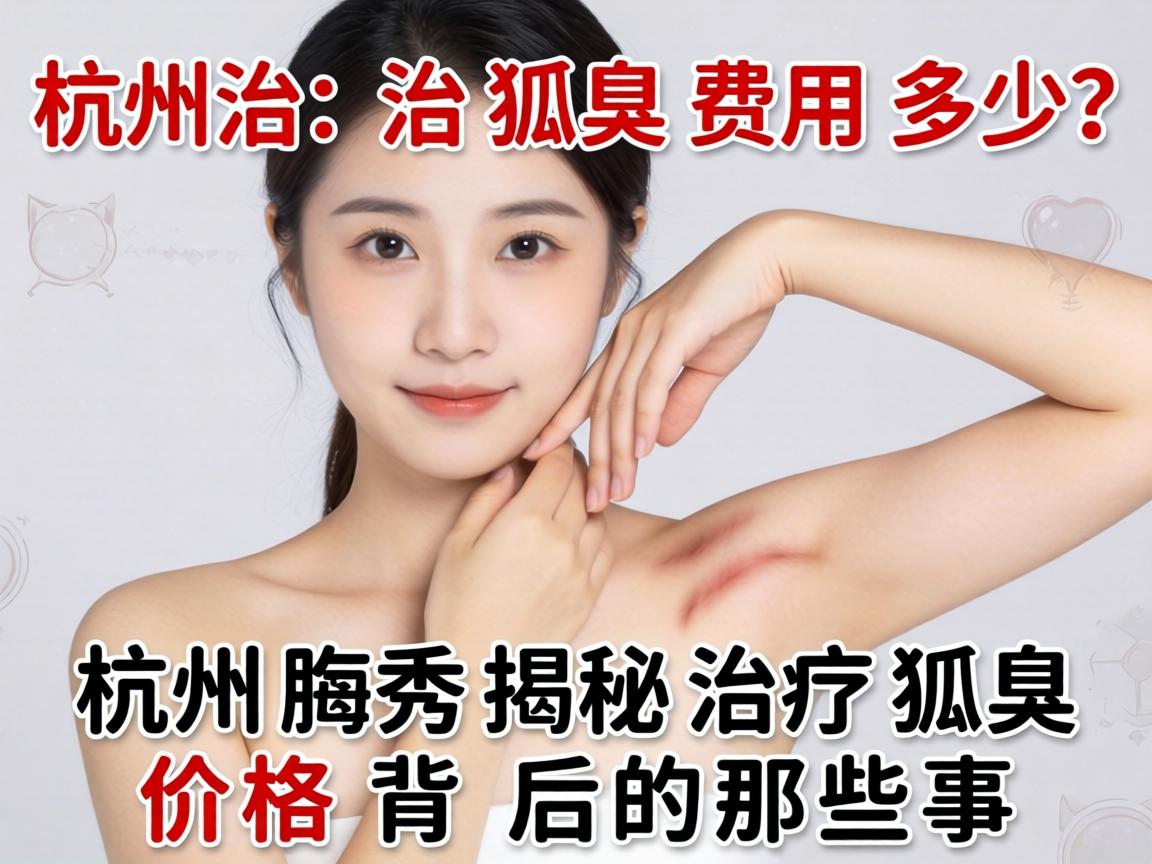 杭州治狐臭费用多少?杭州腋秀揭秘治疗狐臭价格背后的那些事 杭州治狐臭费用多少?杭州腋秀揭秘治疗狐臭价格背后的那些事