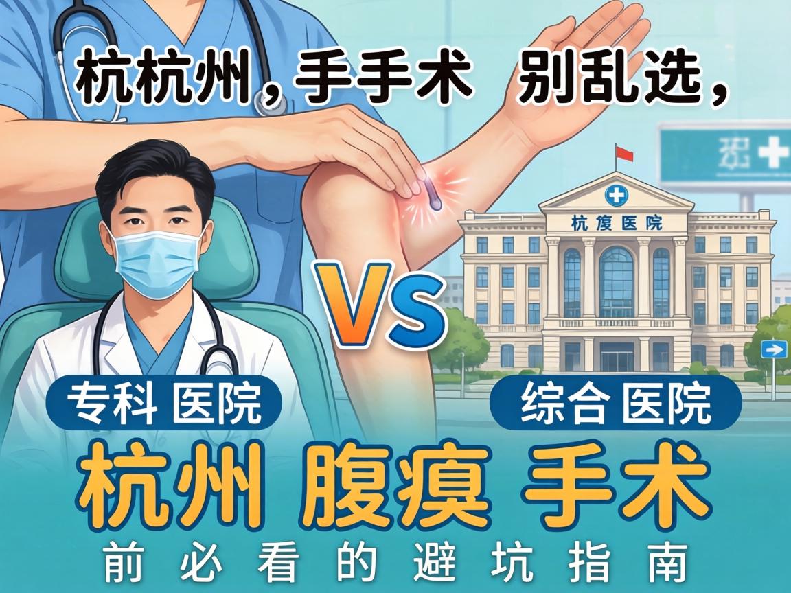 杭州腋臭手术别乱选,专科医院 vs 综合医院,杭州腋臭手术前必看的避坑指南 杭州腋臭手术别乱选,专科医院 vs 综合医院,杭州腋臭手术前必看的避坑指南