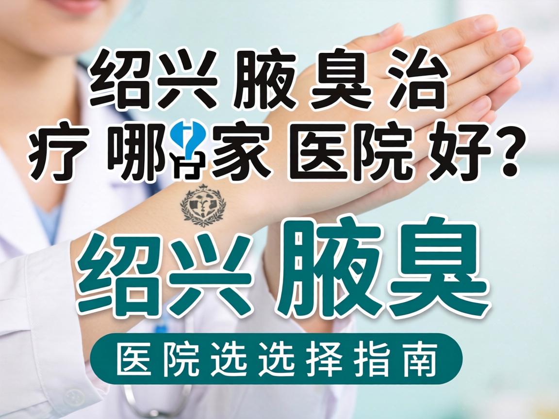 绍兴腋臭治疗哪家医院好？绍兴腋臭医院选择指南