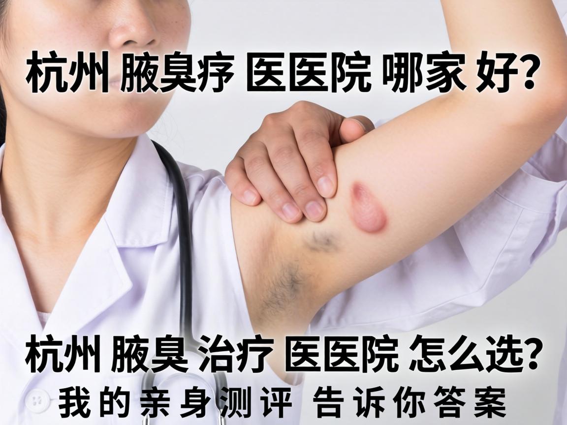 杭州腋臭医院哪家好？杭州腋臭治疗医院怎么选？我的亲身测评告诉你答案