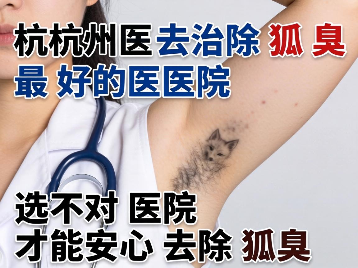 杭州去除狐臭最好的医院，选对医院才能安心去除狐臭
