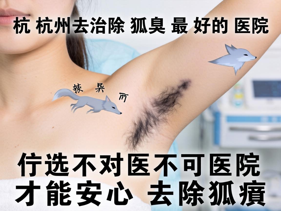 杭州去除狐臭最好的医院，选对医院才能安心去除狐臭