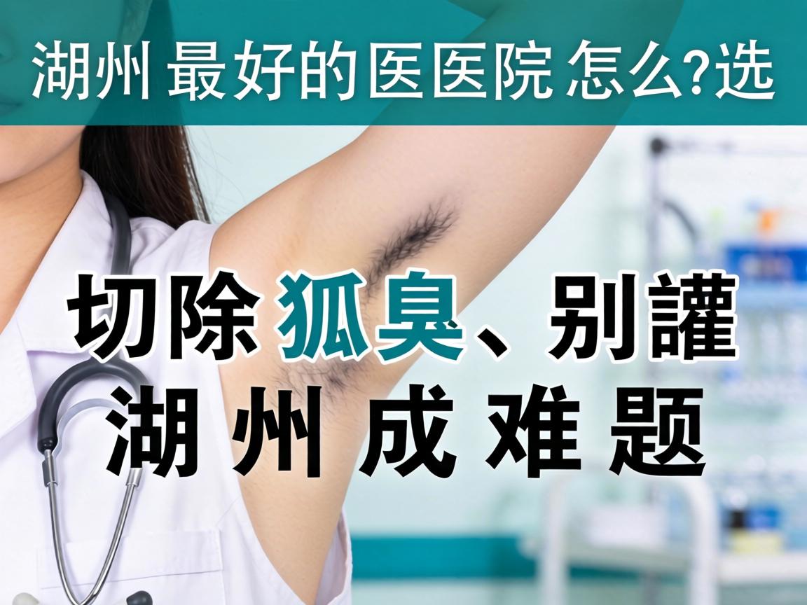 狐臭切除，湖州最好的医院怎么选？切除狐臭，别让湖州成难题