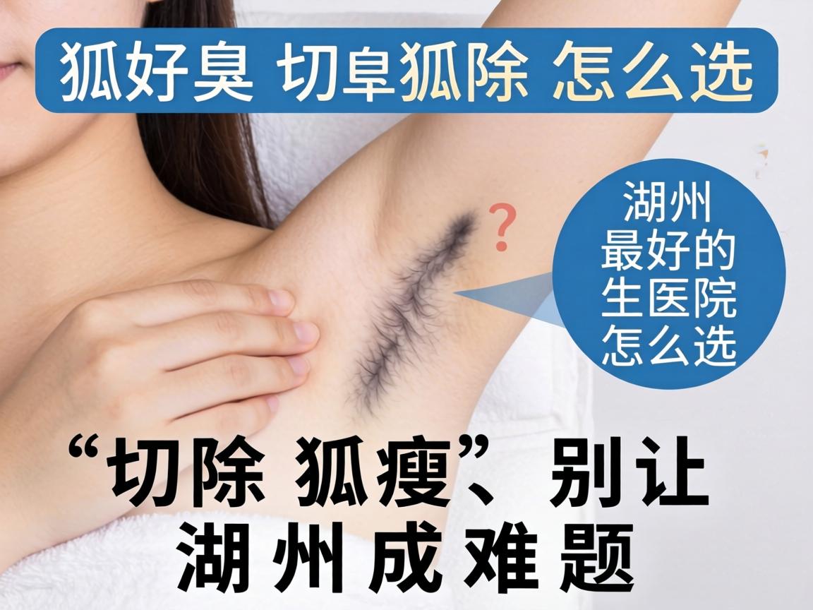 狐臭切除，湖州最好的医院怎么选？切除狐臭，别让湖州成难题