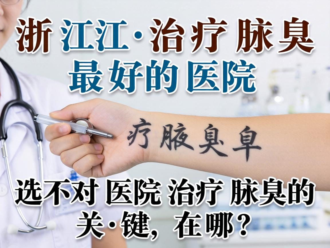 浙江治疗腋臭最好的医院，选对医院治疗腋臭的关键在哪？